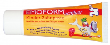 Детская зубная паста 'Emoform Actifluor Kids'